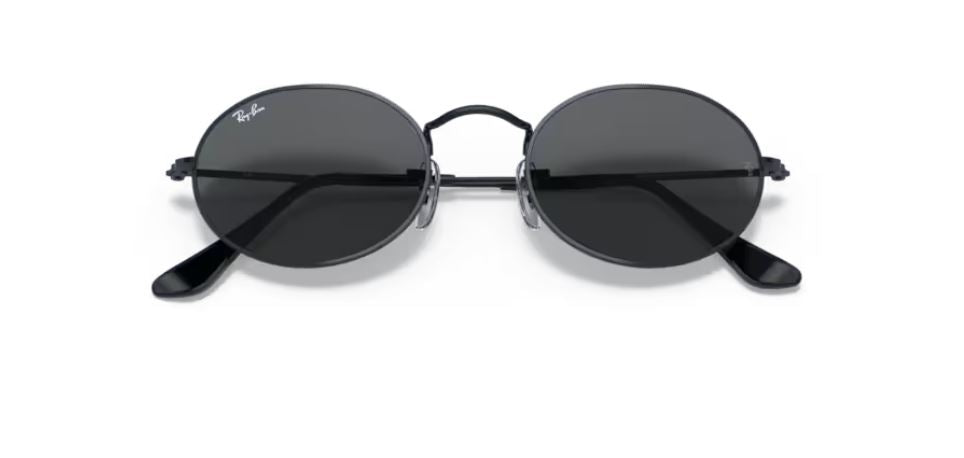 RAY-BAN RB3547 002-B1 - Black- Oval