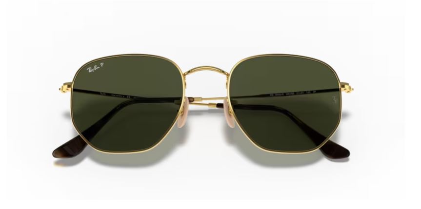 RAY-BAN RB3548N 001-58- Arista gold- Hexagonal