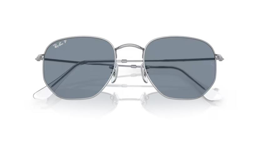RAY-BAN RB3548N 003/02 - Silver- Hexagonal