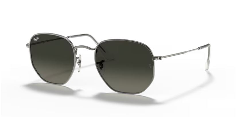 RAY-BAN RB3548N 004/71 - Gunmetal- Hexagonal