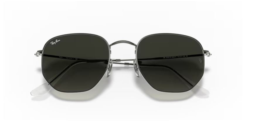 RAY-BAN RB3548N 004/71 - Gunmetal- Hexagonal