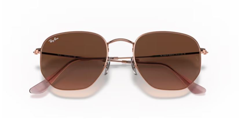 RAY-BAN RB3548N 9069A5 - Copper - Hexagonal