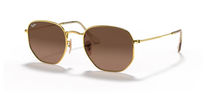 RAY-BAN RB3548N 912443 - Arista gold- Hexagonal