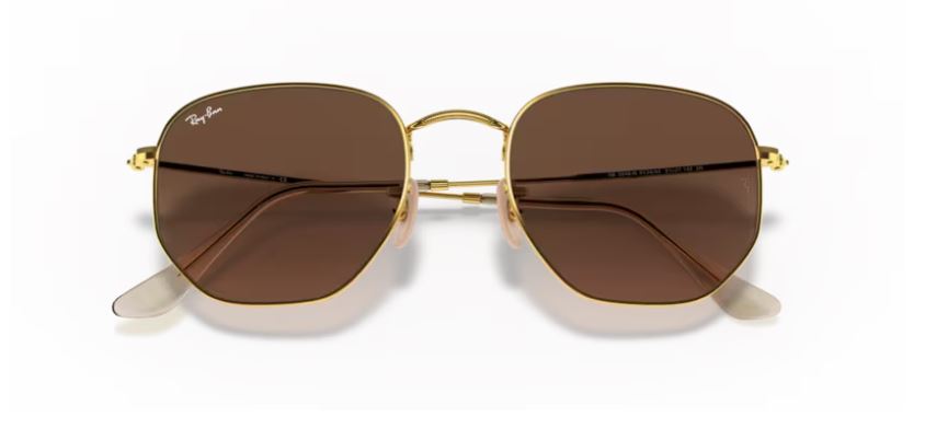RAY-BAN RB3548N 912443 - Arista gold- Hexagonal