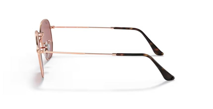 RAY-BAN RB3548N9202AF - Rose gold- Hexagonal