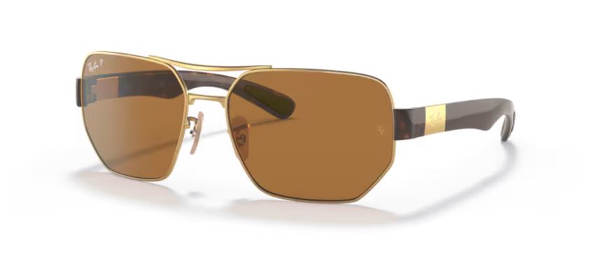 RAY-BAN RB3672 001/83 - Arista gold