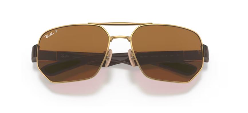 RAY-BAN RB3672 001/83 - Arista gold