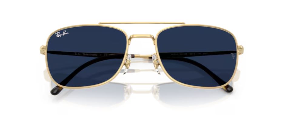 RAY-BAN RB3755 001/GG - Arista gold