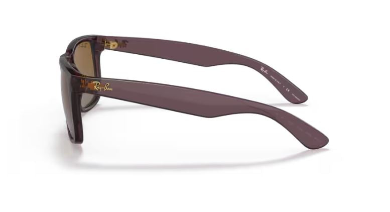 RAY-BAN RB4165 6597T5 Transparent dark brown Justin