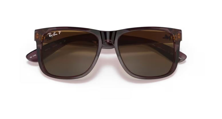 RAY-BAN RB4165 6597T5 Transparent dark brown Justin