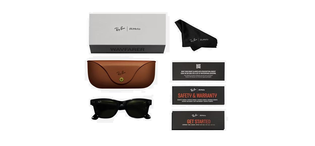 RAY-BAN | META WAYFARER Gen 1 RW4008 601ST3 53-22