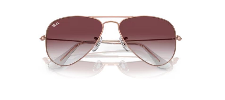 RAY-BAN RJ9506S 291/8H - Rose gold Junior aviator