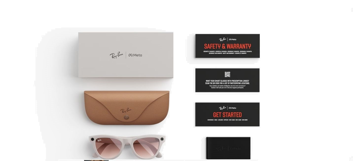 RAY-BAN | META SKYLER Gen 1 RW4010 601 CH 52-20