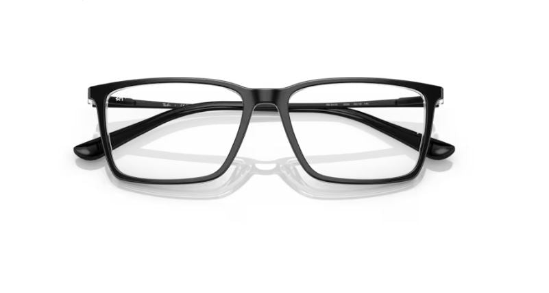RAY-BAN RX5410I 2034 - Black on transparent