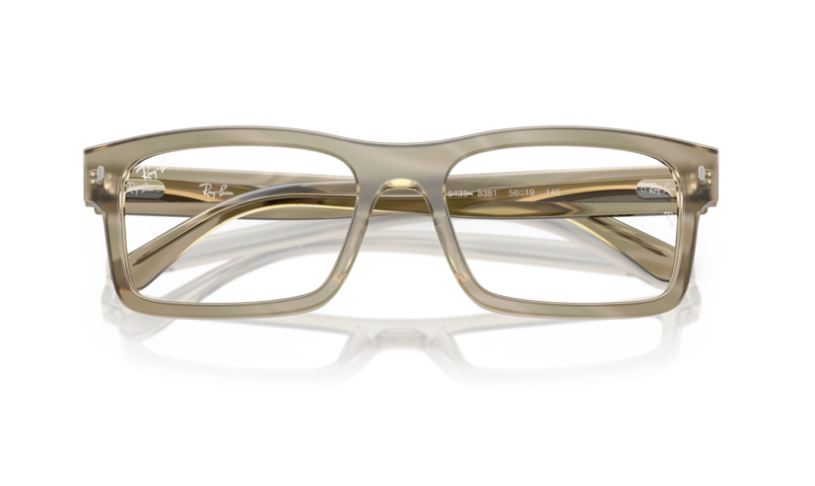 RAY-BAN RX5435 8381 - Photo striped grey