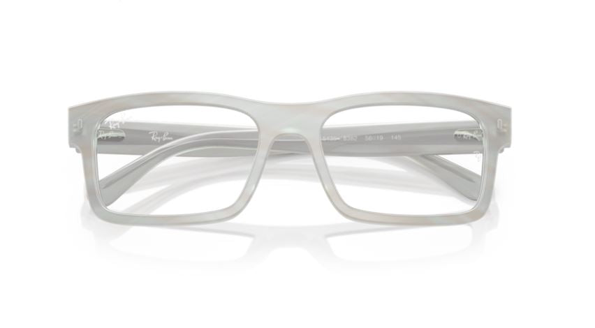 RAY-BAN RX5435 8382 - Photo striped light blue