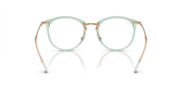 RAY-BAN RX7140 8337 - Transparent green