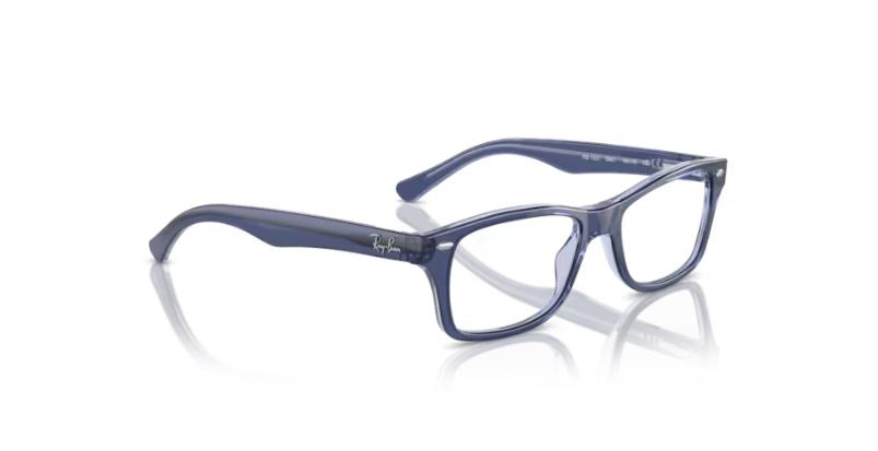 RAY-BAN RY1531 3961 - Top violet on transparent violet