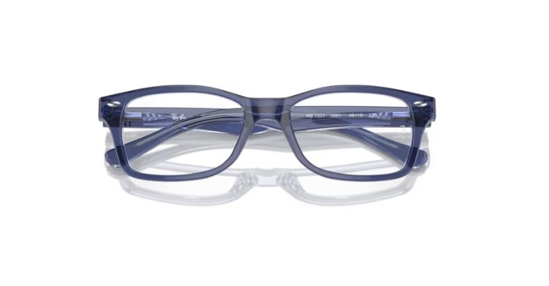 RAY-BAN RY1531 3961 - Top violet on transparent violet