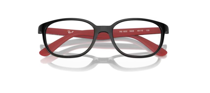 RAY-BAN RY1632 3928 - Black on red