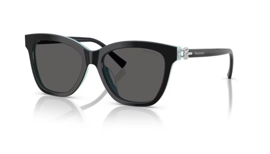 TIFFANY & CO TF4241D 8055S4-Black on tiffany blue