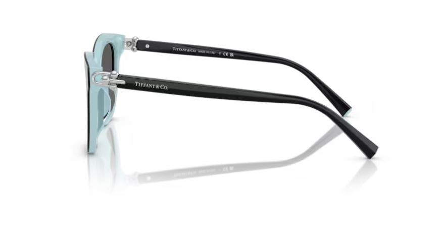 TIFFANY & CO TF4241D 8055S4-Black on tiffany blue