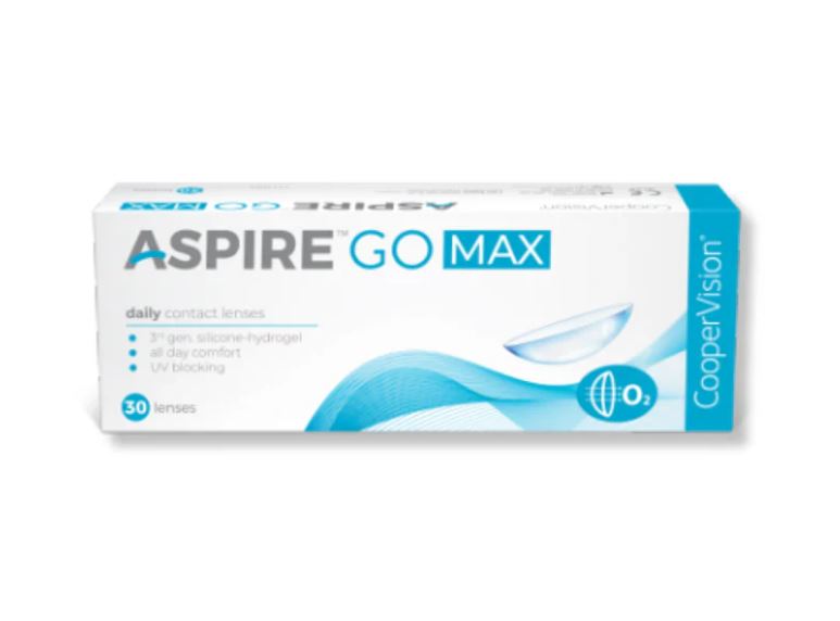 COOPER VISION ASPIRE GO MAX  30 Pack Daily Contact Lenses