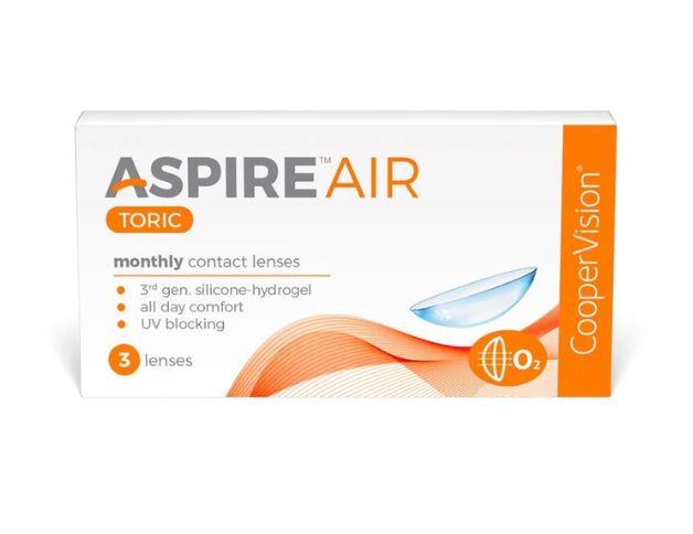 COOPER VISION ASPIRE AIR TORIC 3 PACK