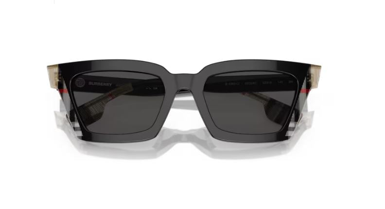 BURBERRY BE4392U 405587 Black/vintage check