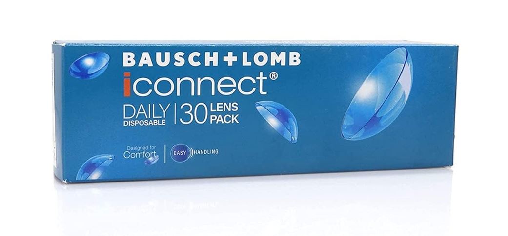 Bausch & Lomb daily Spherical I Iconnect Lenses 30 Pack