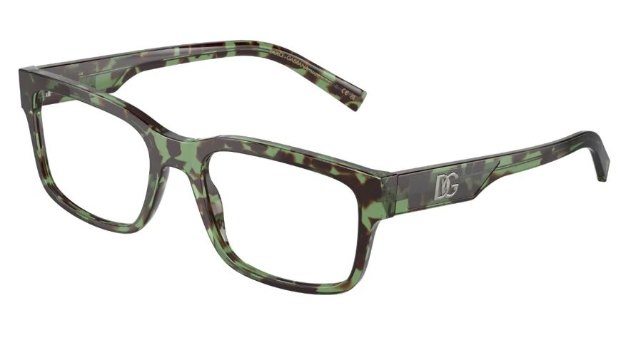 DOLCE & GABBANA DG3352 3432 - Havana green