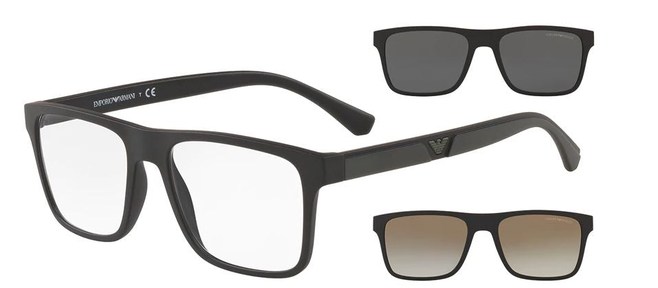 EMPORIO ARMANI EA4115 58531W - Matte Black