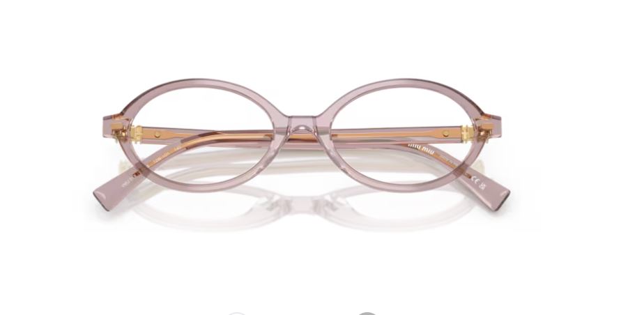 MIU MIU MU 01XV 12W1O1 - Mauve transparent