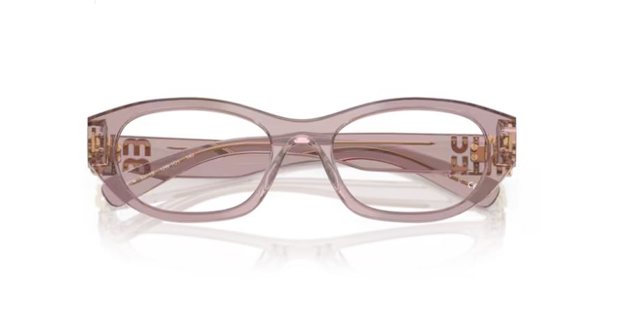MIU MIU MU 03WV 12W1O1 - Mauve transparent
