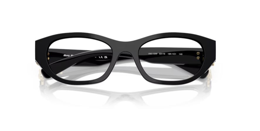 MIU MIU MU 03WV 16K1O1 - Black