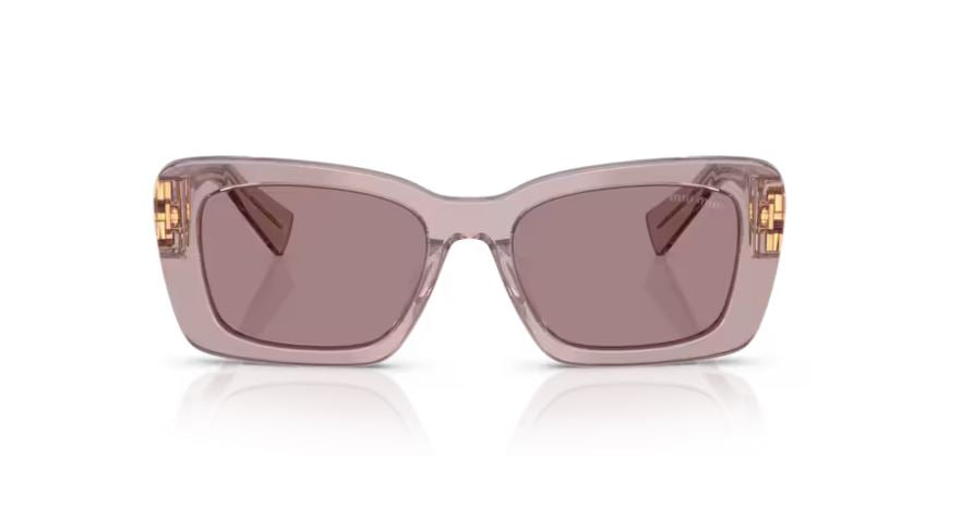 MIU MIU MU 07YS 12W20I - Transparent mauve