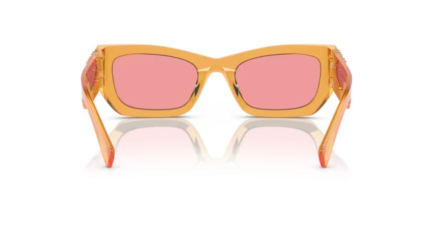 MIU MIU MU 09WS 12T1D0 - Orange transparent
