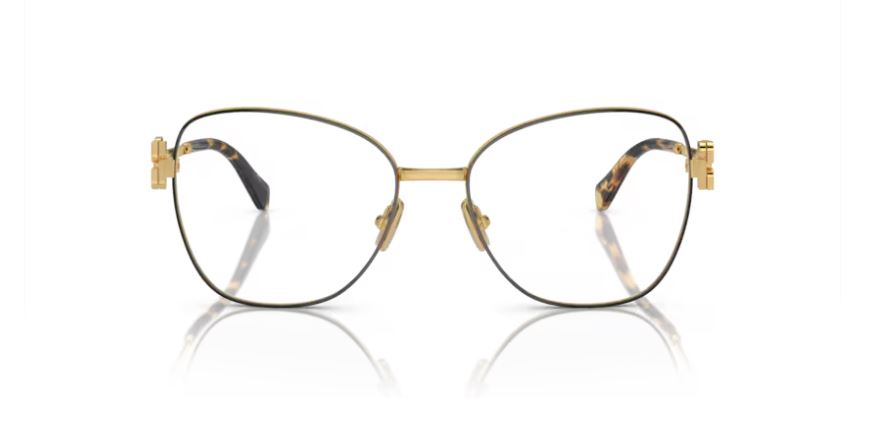 MIU MIU MU 50XV KUI1O1 - Black/gold