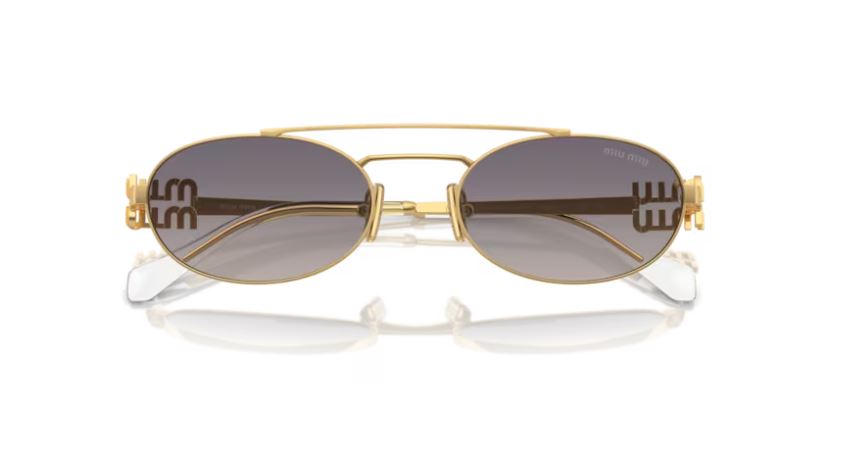 MIU MIU MU 54ZS 5AK30C - Gold