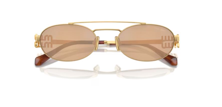 MIU MIU MU 54ZS 5AK40D - Gold