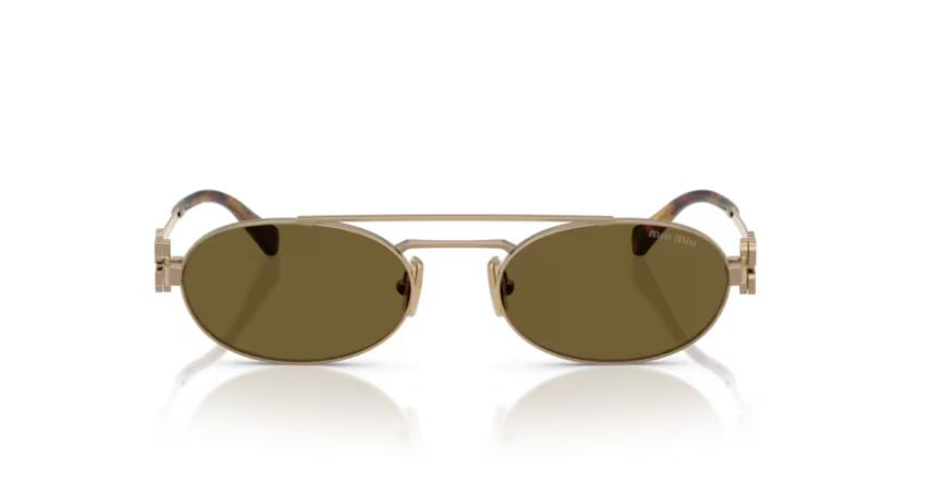 MIU MIU MU 54ZS 7OE09Z - Brass gold