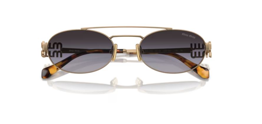 MIU MIU MU 54ZS 7OE5D1 - Antique gold