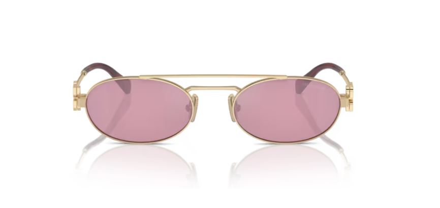 MIU MIU MU 54ZS ZVN50D - Pale gold