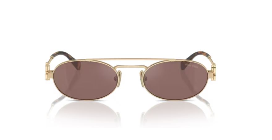 MIU MIU MU 54ZS ZVN70D - Pale gold