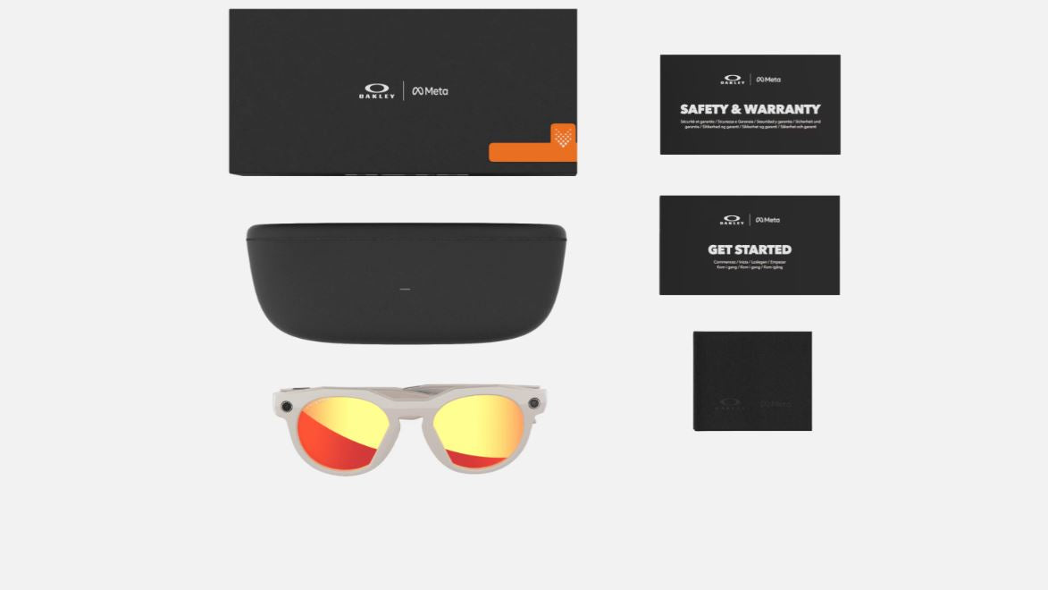 OAKLEY META OW8002-0451 HSTN Warm Grey