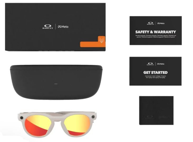 OAKLEY META OW8002-0451 HSTN Warm Grey