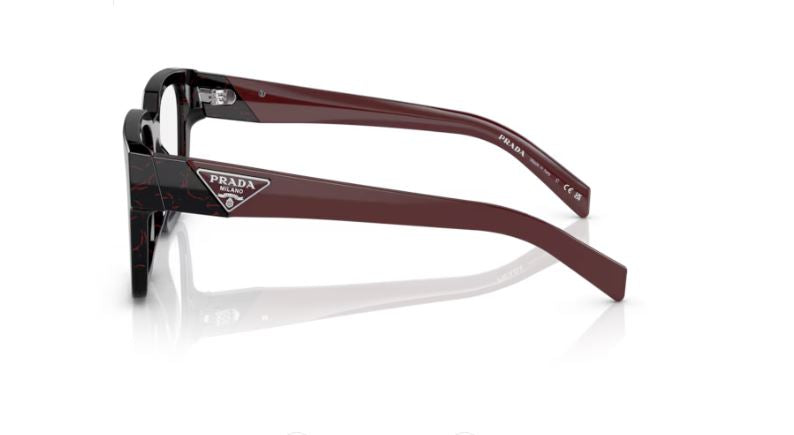 PRADA PR 08ZV 11F1O1 Etruscan black marble