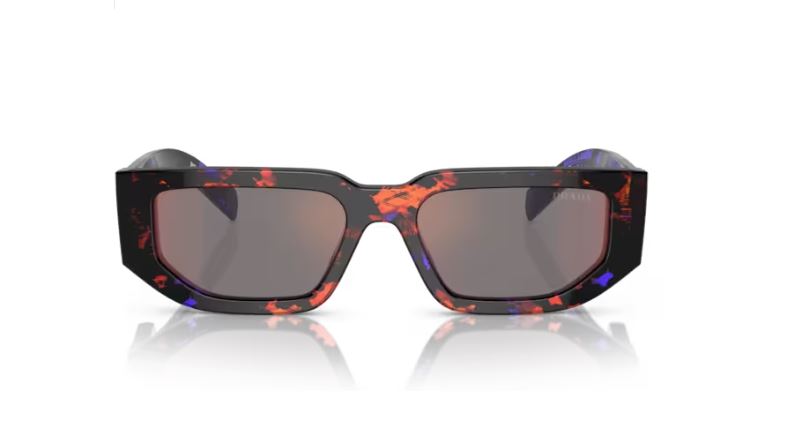 PRADA PR 09ZS 06V40E Abstract orange