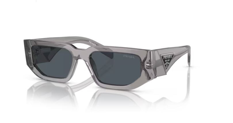 PRADA PR 09ZS 18S09T Transparent asphalt