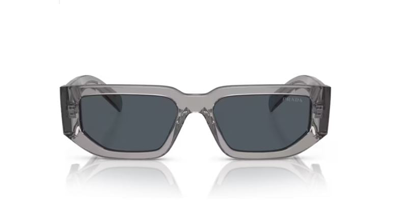 PRADA PR 09ZS 18S09T Transparent asphalt